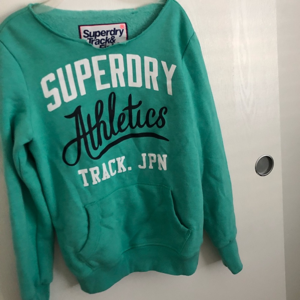Teal sweater
